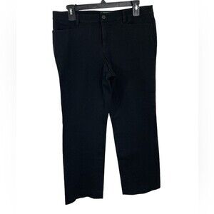 Lauren Ralph Lauren Women's Size 10P Adelle Black Jeans Cropped Pants 25” inseam